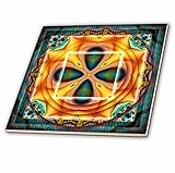 CT _ 26772 Mimuluxのサイケデリックアート – Mandala Zen Innerbalance HarmonyゴールドグレーグリーンPeaceエネルギーGlowingチャクラ瞑想Ne