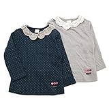 【アウトレット】 dolcina ティペット付Tシャツ (80～130cm) キムラタンの子供服 グレー 90 ( 33302x33502-153 )