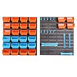 SHOHASH 壁掛け　ツール収納セット 工具箱　整理ボックス　43P