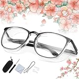 [Miyosa] 【眼鏡作製技能士が推薦】花粉症 メガネ 曇らない 花粉眼鏡 おしゃれ 目立たない曇り止め ブルーライトカット レディース メンズ 飛沫 花粉対策