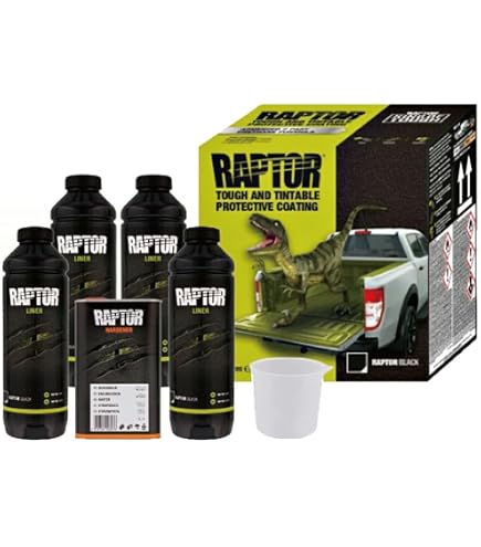 Amazon.co.jp: RAPTOR ラプターライナー ブラックキット 1L : 車＆バイク