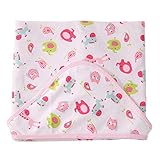 Domybestベビーバスタオル ベビー ガーゼケット 空調ブランケット コットン 子供 赤ちゃん 柔らかく カラフル 強力吸水