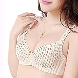 LUERME 授乳　ブラジャー　妊婦　下着 マタニティ　コットン 乳便利　柔らかい (36)