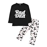 (プタス)Putars ベビー服 子供服 上下セット Tシャツ 男の子 長袖 RAD LIKE DAD 可愛い 秋 冬 スポーツ 運動会 旅行 記念日 プレゼント 12ヶ月-5歳