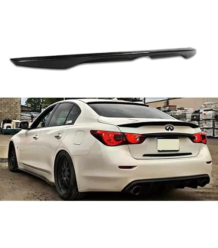 Amazon | CARIG リアスポイラー 2014-2024 インフィニティQ50 JDM/日産 Amazon | CARIG リアスポイラー 2014-2024 インフィニティQ50 JDM/日産