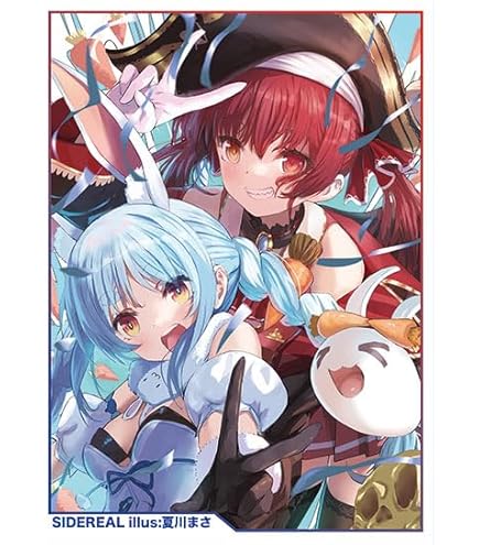Amazon.co.jp: SIDEREAL ホロライブ カードスリーブ ☆『宝鐘マリン