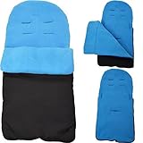 Footmuff / Cosy Toes Compatible with Silver Cross Turquoise by For-Your-Little-One Ltd