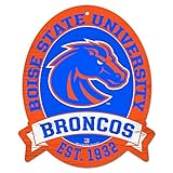 11 x 13 Boise St Broncos木製Street Sign