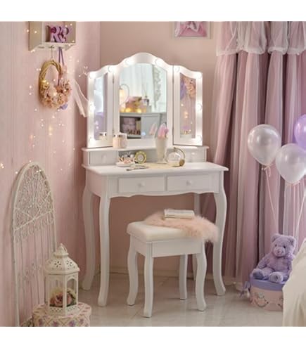 ロマンティックプリンセス ドレッサーテーブル 直送】ドレッサーテーブル｜かわいいお姫様インテリア家具・雑貨