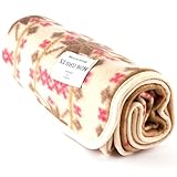 シシュノン フリース ブランケット 98X70cm ノルディック (ベージュ)