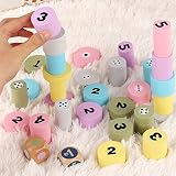 32ピース ジェンガ 子供 おもちゃ つみき 木製パズル 数字 知育玩具