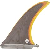 YEPSURF ロングボード フィン Single Tabタイプ 9'' 8" 10" センターフィン ファイバーグラス