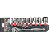 TRUSCO(トラスコ) ソケットレンチセット 12角タイプ 差込角9.5 12S TSW3-12S