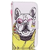 Zeebox Galaxy S3 ケース 手帳型ケース 二つ折り カード収納ホルダー＆ストラップ付き 横開き Samsung Galaxy S3 用 高品質 液晶保護 カバー 生涯補償付き (イエロー