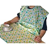 食事用エプロン 水玉模様 LP LP 74X120CM