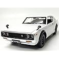 Maisto/マイスト◇1973日産スカイライン2000GT-R#KPGC110#ケンメリ#ケンとメリー◇1/24ダイキャストモデルミニカー/ホワイト