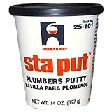 Oatey 25101 Hercules Sta Put 14-Ounce Plumbers Putty [並行輸入品]