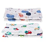 Kesoto 新生児　タオル　毛布　ベビーブランケット　コットン製　2個セット　約120 * 120cm