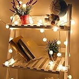 20 ledのタンポポのボールの花火の文字列の光写真の寝室のパティオパーティーのクリスマスガーデンキャンプ