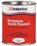 Interlux Yacht Enamel Boat Paint, Semi Gloss White, QT Y220/QT [並行輸入品]
