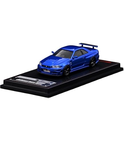 Amazon | PGM 1/64 Nismo R34 GT-R Z-tune Jade Green With Engine
