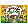 明治製菓 きのこの山とたけのこの里　１２袋入×３パック