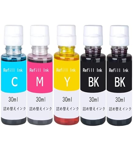 Amazon.co.jp: GI-390(C/M/Y)-合計3本セット キヤノン用 新互換インク