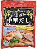 300g 1袋 金の中華だし / 手間をかけずに美味しさアップ！いつもの料理に加えるだけで、カキエキスやカニエキスの旨味とコクがプラスされ、ワンランク上の仕上がりに。使いやすい顆粒タイプで、炒め物やスープ、炒飯などの味付けはもちろん、下味付けや煮込み料理にもお使いいただけます。 キッチンに常備しておきたい万能調味料です