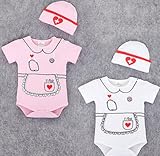 ベビー赤ちゃん　新生児連体服+帽子 カバーオール (70-80-90-95cm)各サイズ一枚ずつ　　ピンク 【4点】