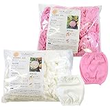 Sunny Step Farm(サニーステップ ファーム)果実保護用 掛袋 提灯型ネット【ノーブランド品】 小サイズ 1000枚入り 15A-100 (ピンク)