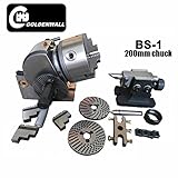 BS-1 Universal Dividing Head Semi Universal Milling Set With 200mm 3-jaw chuck