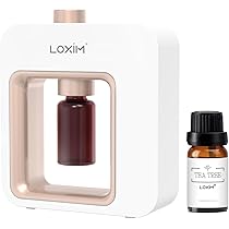Amazon | LOXIM アロマディフューザー水なし ネブライザー式