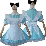 [ウミネコ] パンプキンパレードシリーズ ハロウィン コスプレ 衣装 レディース 女 大人 女の子 女子 仮装 コスチューム アリス風メイド メイド パーティ ドレス ワンピース 仮装衣装 小物 セット XL