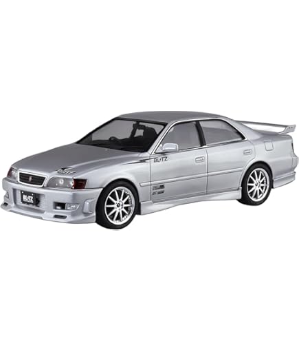 絶版 1/24 D1 プラモデル チェイサー＆S14 2台セット ジャンク Amazon | 青島文化教材社 1/24 ザ・チューンドカーシリーズ No.47 TRD