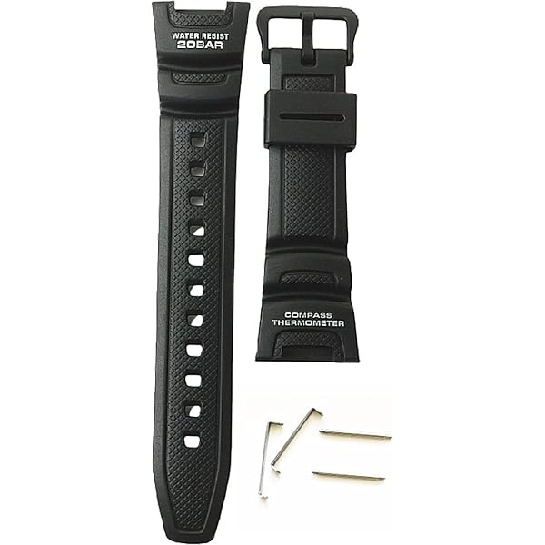 Amazon.co.jp: [カシオ] 純正品 PRW-3000 用 バンド(ベルト)＋裏面