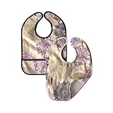 The Peanut Shell Bib Set Dahlia by The Peanut Shell