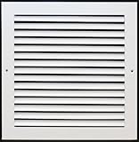 24" x 24" Aluminum Return Grille - Easy Air FLow - Linear Bar Grilles [並行輸入品]