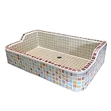 デザインタイルおしゃれ流し台 ハッピースプリング シンク Ｌサイズ