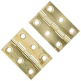 Stanley Hardware CD5302 1-3/4" Solid Brass Broad Hinge in Bright Brass [並行輸入品]