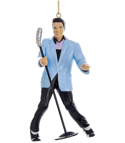 Amazon.co.jp: Kurt Adler エルビス・プレスリー ピンクのスーツ