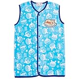 2017年 秋冬 アンパンマン フリース ２ＷＡＹ スリーパー ANPANMAN サックス◇70-80cm