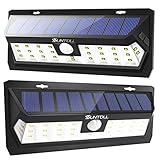 ソーラーライト 屋外 SUNTOLL 改良版 センサーライト 人感 30LED IP65防水 広角照明 センサー照明 延長20S/40S/60S 太阳発电省エネ 防犯用ライト 壁掛け式 屋外/軒先/駐