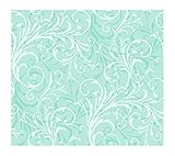 York Wallcoverings KD1723SMP Just Kids Layered Scroll 8-Inch x 10-Inch Wallpaper Memo Sample, Greens