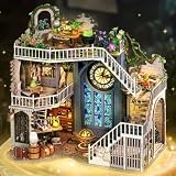 CPOWACE DIY ドールハウス 魔法屋/Magic house 手作りキット ミニチュアコレクション 初心者 アクリルケース付き (LV-003-B)