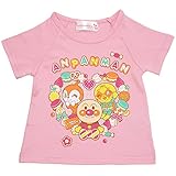 【本体綿100％】2017年 夏物 アンパンマンガール 天竺 スイーツＡライン Ｔシャツ Anpanman Girl ピンク◇80cm