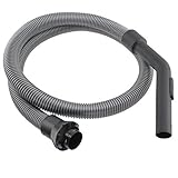 spares2goフレキシブルホース&カーブノズルMiele tt5000用掃除機( 2 m、グレー)