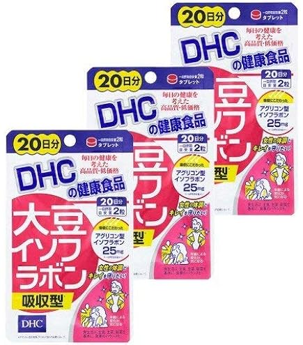 【１２個セット】DHC 大豆イソフラボン吸収型 20日分 Amazon | DHC 大豆イソフラボン 吸収型 20日分 40粒 | DHC | イソフラボン