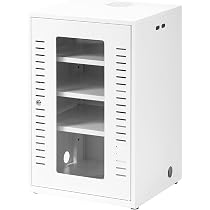 はな　収納キャビネット Amazon.co.jp: イーサプライ 機器収納ラック 鍵付き ネットワーク