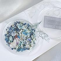 Amazon.co.jp: AAGWW ドライフラワー ネイルパーツ 押し花 天然