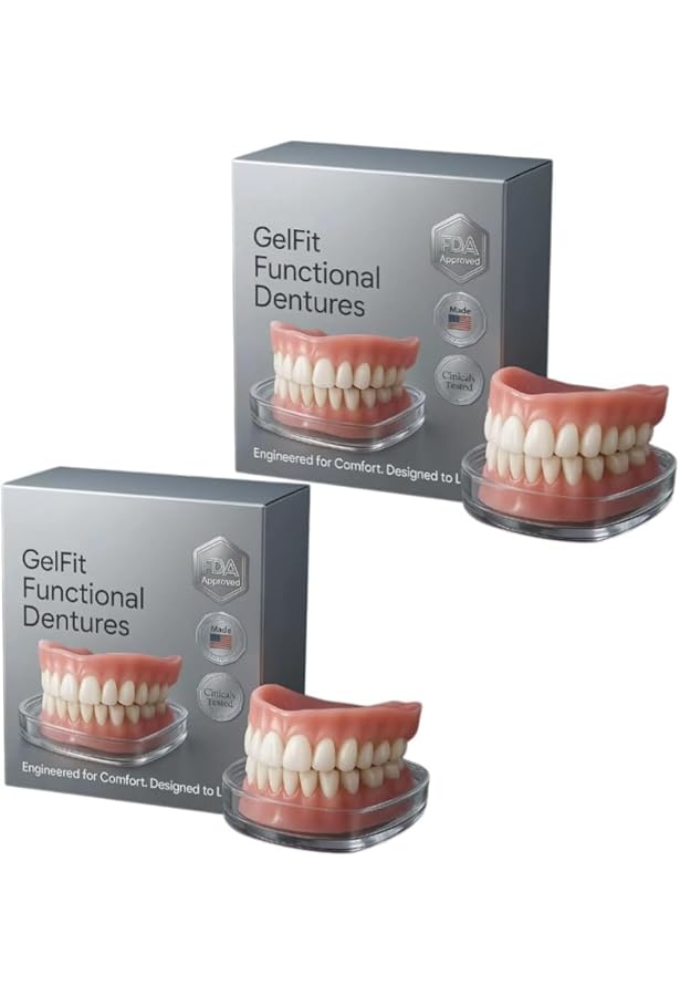 新品未使用　入れ歯　上下 上下セット 装着簡単 欠け歯 つけ歯 付け歯 義歯 上歯 シリコン 調整